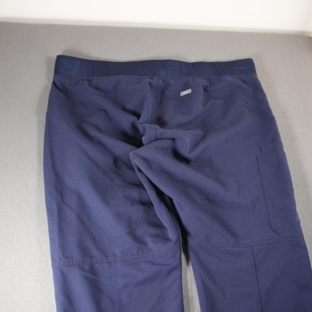 FIGS Kade Cargo Scrub Drawstring Cargo Women Scrub Pants XXL/P Medical Blue - Picture 12 of 13
